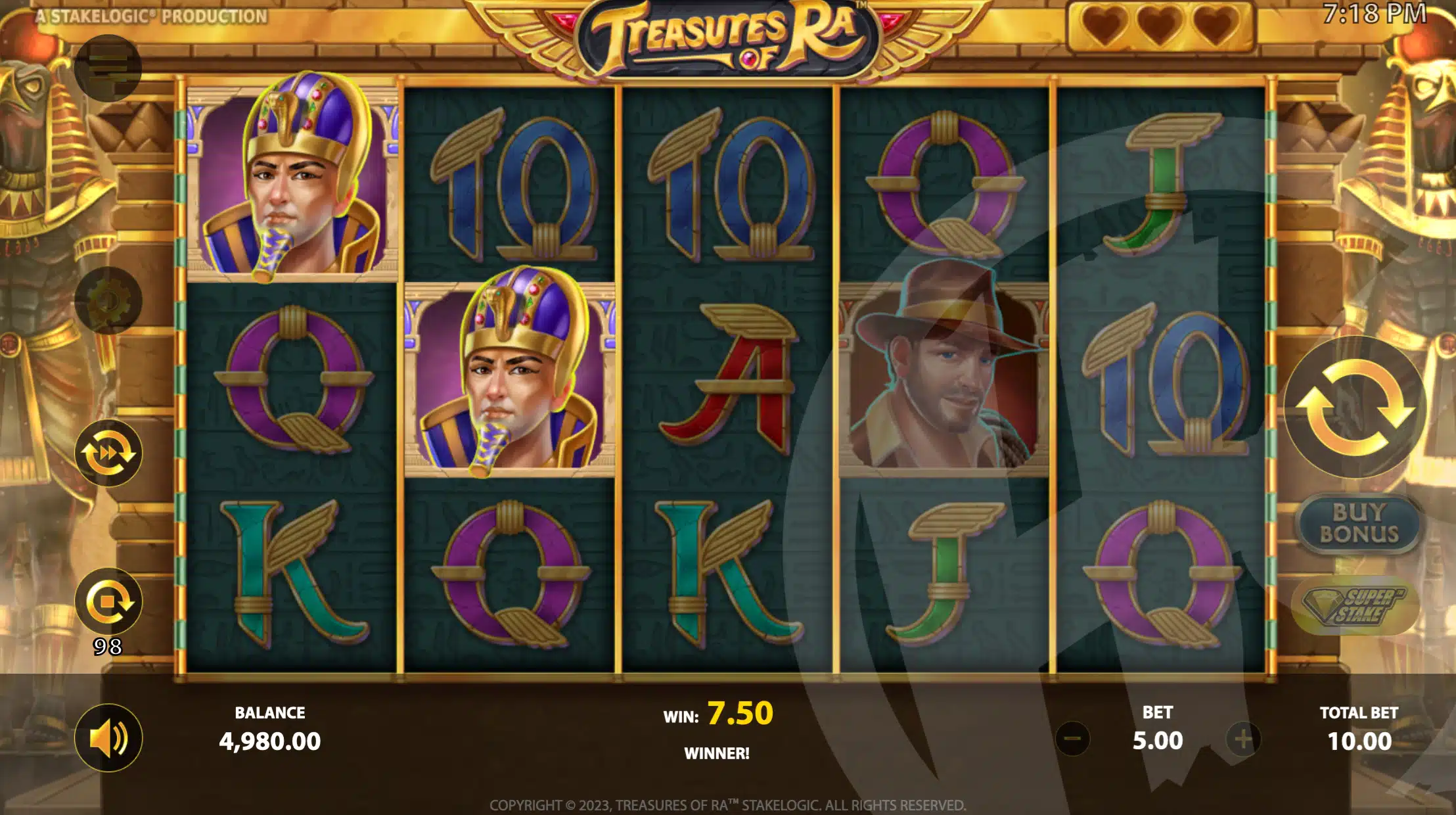 Treasures of Ra Slot Review pic 16